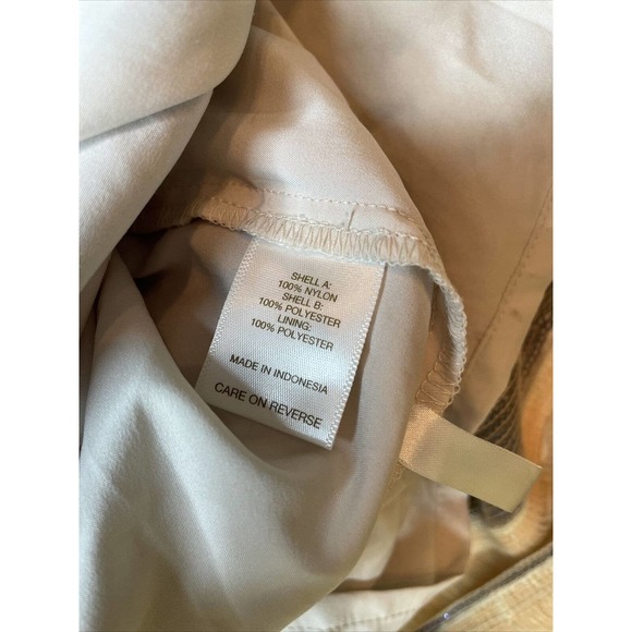 Eva Mendez Dress Orange Woman’s Size 6 Orange Cream Sequin Flapper Style Fringe - Picture 10 of 11